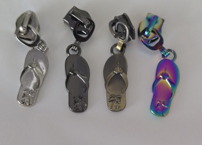 Flip Flop Zipper Pulls